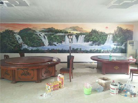  林州墙绘-写实风景