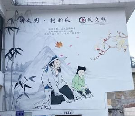 林州分享几个墙绘保养知识。