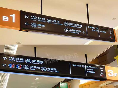 林州如何通过商场标识牌引导客流分布?