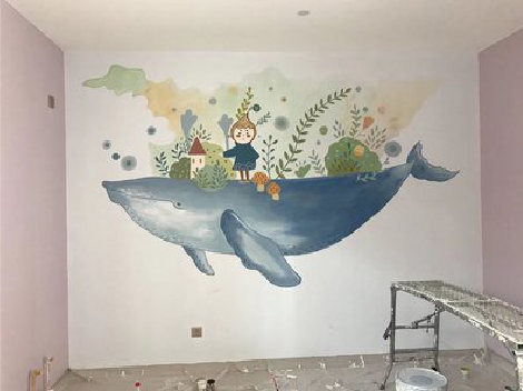 林州手绘墙的特点及优势。